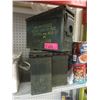 Image 1 : 3 Military Surplus Metal Ammo Boxes