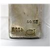 Image 2 : 50 Oz Johnson Matthey Fine Silver Loaf Bar