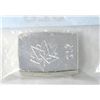 Image 2 : 3 Oz. .999 Fine Silver Beaver Bullion Bar