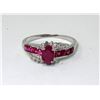 Image 1 : Multi Ruby & Diamond Cocktail Ring