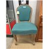 Image 1 : New Green Fabric Upholstered Madeleine Chair