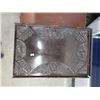 Image 2 : Wood End Table & Vintage 2 Drawer End Table