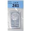 Image 1 : 5 Oz First Nations/Buffalo .999 Silver Bar