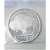 Image 2 : 1 Oz Buffalo/ First Nations .999 Silver Round