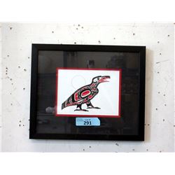 Richard Shorty Framed Print - Raven