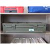 Image 1 : Military Surplus Latched Metal Storage Box