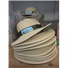 Image 1 : 12 New Access Summer Fedoras-Beige with Brown Band