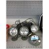 Image 1 : 3 Magnetic & 1 Clamp Truck Spot Lights