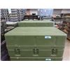 Image 1 : Deep Military Surplus Metal Storage Trunk