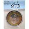 Image 1 : .60 Oz. .999 Silver "Flamingo Hilton" Casino Token