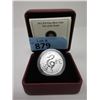 Image 1 : 2013 Canadian .9999 Silver "Yr. of the Snake" Coin