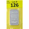 Image 1 : 1 Oz. Johnson Matthey .999 Fine Silver Bar