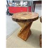 Image 1 : Handcrafted Solid Pine End Table