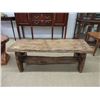 Image 1 : Handcrafted Solid Cedar Coffee Table/Bench