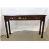 Image 1 : Compact 3 Drawer Console Table