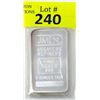 Image 1 : 5 Oz Johnson Matthey .999 Silver Bar