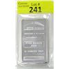 Image 1 : 10 Oz. NTR Metals .999 Silver Bar