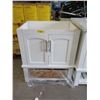 Image 1 : Base Cabinet with Wicker Tray - Store Return