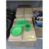 Image 1 : 3 Cases of Children's New Plastic Dishes - Green