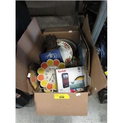 Case of Assorted Household Goods - Some Vintage