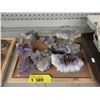 Image 1 : 2.5 Kilograms of Amethyst Crystal Formation -8 Pcs