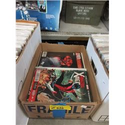 100 Assorted Comics - Most are Bagged & Carded