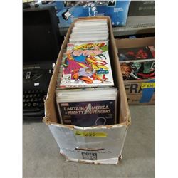 200 Assorted Comics - Most are Bagged & Carded