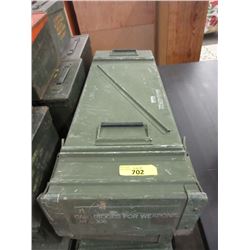 Vertical Military Metal Cartridge Case