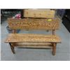 Image 1 : Hand Crafted Cedar Garden Bench