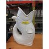 Image 1 : White Ceramic Koi Fish Planter Vase