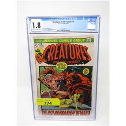 Graded 1972  Creatures on the Loose #19   Comic