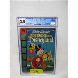 Graded 1957 Uncle Scrooge Goes to Disneyland #1