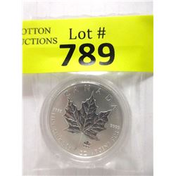 1/2 Oz .9999 Silver 2004 Canada Maple Leaf Coin