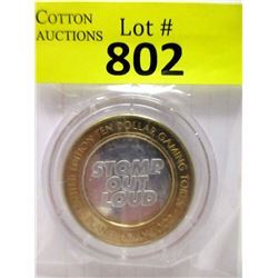 .60 Oz. .999 Silver "Planet Hollywood" Token