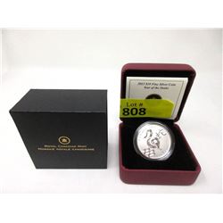 2013 Canadian .9999 Silver  Yr. of the Snake  Coin