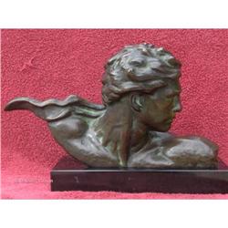 Art Deco Bronze Signed Alexandre Kelety #840999