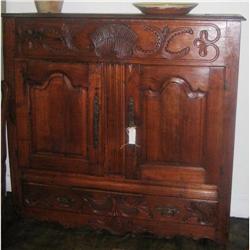 French 18th c. Buffet from Cantal, France #841011