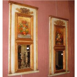 Pair of French Trumeau Mirror #841019