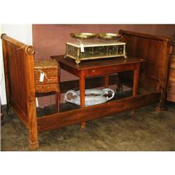 19th c. French day bed Louis Philippe St #841027
