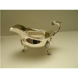 English Sterling Silver Sauce Boat #841061