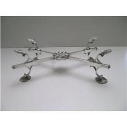 Old Sheffield Silverplate Trivet #841071