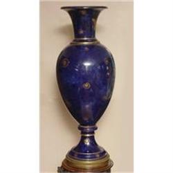 41  Sevres Urn/Vase - Cobalt Blue & Gold - #841102