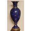 Image 1 : 41" Sevres Urn/Vase - Cobalt Blue & Gold - #841102