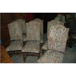 Set of 6 French LXIII st chairs c.1880 #841339