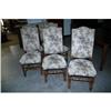 Image 1 : Set of 6 French Louis XIII St. chairs c.1940 #841370