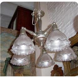 Art Deco Chandelier 5 lights #841484