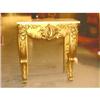 Image 1 : Gilded Marbletop Console #842797
