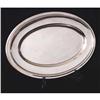 Image 1 :   Christofle Silver-Plated Oval Serving Tray #843145