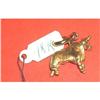 Image 1 : 18 K GOLD CHARM/BULL/NIB  #843181