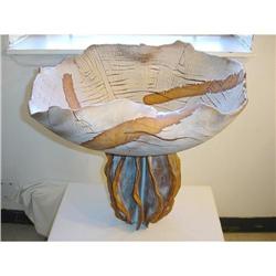 Kang Jong Sook Large Korean Ceramic Sculpture #843209